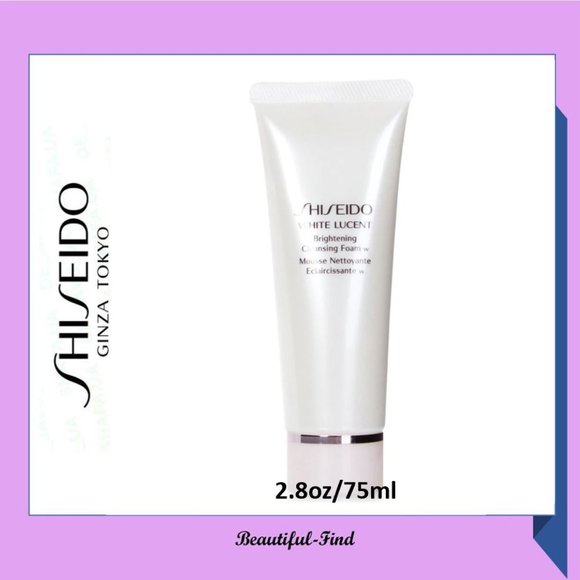 SHISEIDO White Lucent Brightening Cleansing Foam 2.8oz/ 75ml New